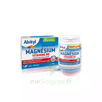 Alvityl Magnésium Vitamine B6 Libération Prolongée Comprimés Lp B/45 à Épinay-sur-Seine